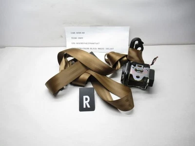 Cinturón de seguridad derecho Audi A8 Quattro 2007-2010 retractor 4E1857706 OEM Foto 1 de 4