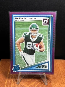 2025 Donruss Football - Purple Rated Rookie - Mason Taylor #328 - Bild 1 von 2