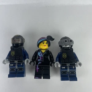 Lego 70808 The LEGO Movie Minifigures Lucy Wyldstyle Robo SWAT tlm027 tlm055 - Picture 1 of 2