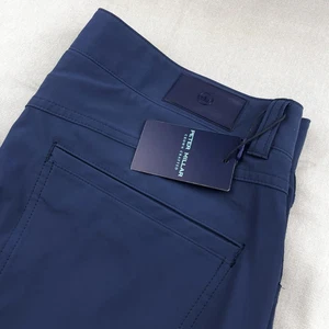 Peter Millar Crown Crafted Bingham Performance Hose Deep Blue Pearl 38 x 32 185 $ - Bild 1 von 9