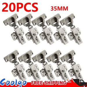 Küchenschrank Türscharniere Schrankbeschläge Set 35 mm Soft Close 20 Stück - Bild 1 von 11