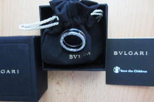 Bvlgari  B.zero 1    =Ring=    *Save The Children*    Ceramic schwarz    Gr. 56 - Bild 1 von 5