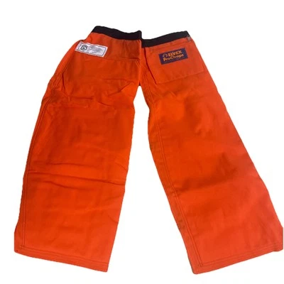 ELVEX Delays Plus JE-9433 Chain Saw Chaps Orange Nylon 33 In. Length PROCHAPS - Image 1 of 4