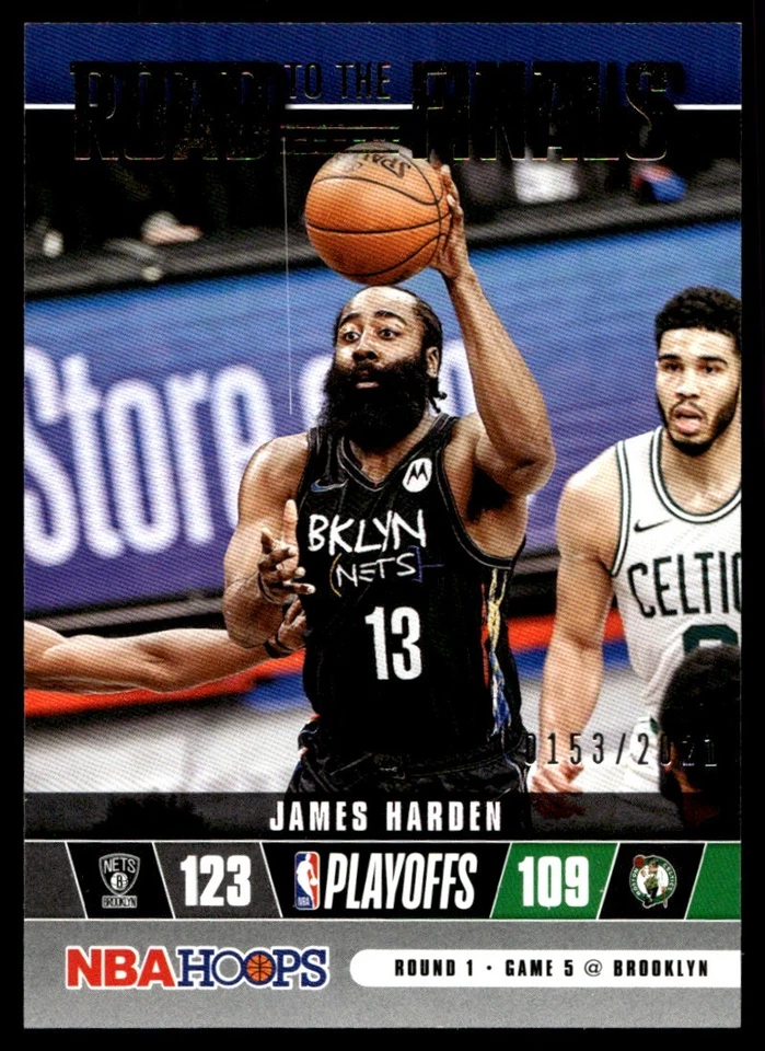 2021-22 Hoops Road to the Finals First Round James Harden /2021 #33 - Image 1 of 2