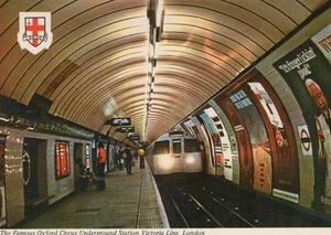London Postkarte - Oxford Circus U-Bahnhof SW20322 - Bild 1 von 2