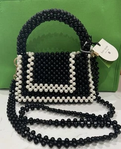 Kate Spade x Target Beaded Black Handbag NEW - Picture 1 of 4