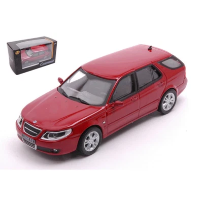 SAAB 9.5 1998 COMBI METALLIC RED 1:43 Cararama Auto Stradali Modellino Nuovo - Immagine 1 di 3