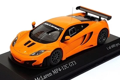 Minichamps escala 1/43 437 121399 - McLaren MP4-12C Street 2012 - naranja Foto 1 de 4
