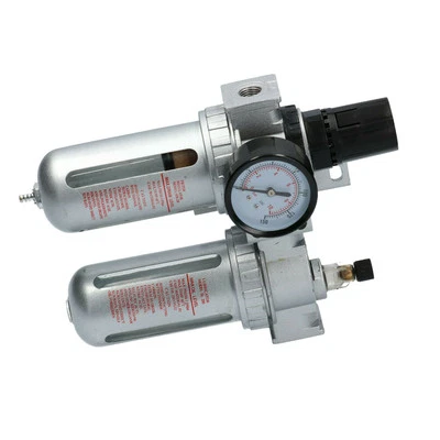 SICO TOOLS Druckluft Druckminderer Wasserabscheider Öler Filter Kompressor Gewinde 1/2"