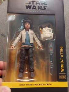 Hasbro Star Wars: The Black Series - Wim (At Attin) Skeleton Crew #03 NUOVO - Foto 1 di 2