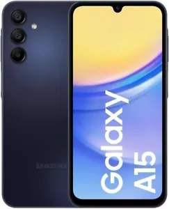 NEW Samsung Galaxy A15 5G Smartphone 128GB 4GB Dual-SIM-Free Unlocked Blue/Black - Picture 1 of 7