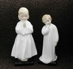 Vintage Royal Doultons Darling H.N.1985,Bedtime H.N.1978 Porcelain Bone China - Picture 1 of 10
