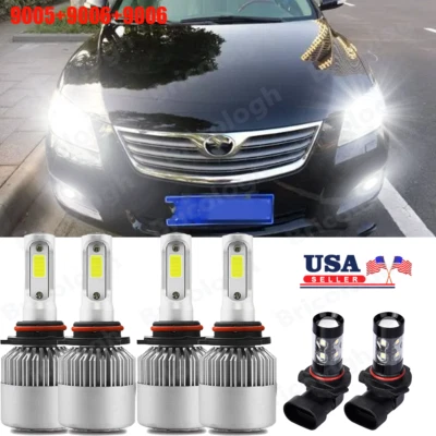 KIT 6x faros antiniebla LED para Toyota Camry 2002 2003 2004 2005 2006 Foto 1 de 4