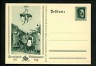 Papeterie postale Allemagne H&G #250 carte postale 1937 vintage Michel P-265