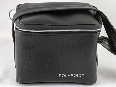 Genuine Vintage Original Polaroid SX-70 Black Vinyl Camera Bag Carrying Case 188 - Image 1 of 2