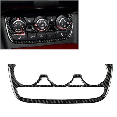 Cubierta de botón de interruptor de aire acondicionado de consola central para Audi TT TTS TTRS 2008-14 Foto 1 de 4