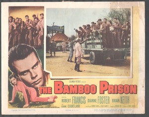 Bamboo Prison 11"x14" Lobby Card Korean POW's Robert Francis Dianne Foster