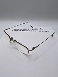 DKNY 6410 200 52 20 140 Eyeglass Frames Shiny Brown Half Rim - Picture 1 of 7