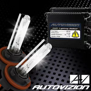 55W 9005/HB3 Low Beam HID Headlight Conversion Kit Slim Ballasts Xenon Bulbs 8k - Picture 1 of 12