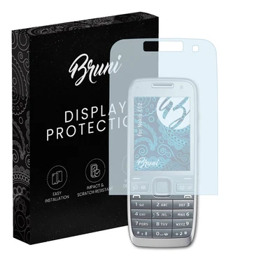 Bruni 2x Protective Film for Nokia E52 Screen Protector Screen Protection - Image 1 of 4