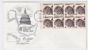 TurtlesTradingPost- Franklin D Roosevelt #1284a Booklet- 1967 FDC- Artmaster - Picture 1 of 1