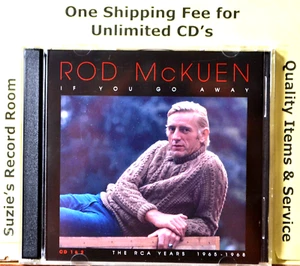 CD Rod McKuen If You Go Away The RCA Years 1965-1968 DISC 1 & 2 of Box Set EX/NM - Picture 1 of 4