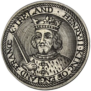 GREAT BRITAIN Henry II ca. 1720 silver Jeton / van der Passe school - Picture 1 of 3