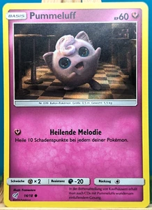 POKEMON - Master Detective Pikachu - Pummeluff - 14/18 - HOLO - alemán - Imagen 1 de 1