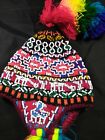 Peruvian Handmade Unisex Chullo  hat cap - winter warm - ceremonial Shaman