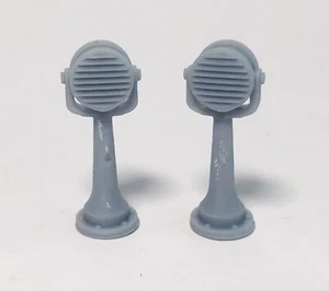 2 x Schiffe Suchsignalleuchten, Steampunk WW2 WW1 (1/56) 28mm scale - Bild 1 von 2