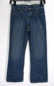 The Children's Place Girls Medium Wash Bootcut Leg 5 Pocket Denim Blue Jeans 8 - Picture 1 of 12