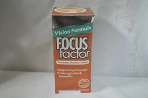 Focus Factor Vision Formula Promotes Healthy Vision 60 Capsules 5/2025 - Picture 1 of 4
