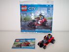Lego City Hot Rod Roadster & Greaser Minifigure 30354 Polybag Complete Euc