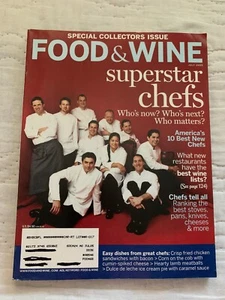 July 2005 Edition FOOD & WINE Magazine Special Collectors Issue Superstar Chefs - Picture 1 of 3