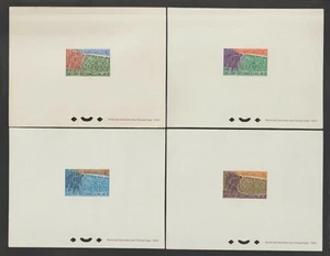 1959 South Vietnam Deluxe Sheets Volunteer Road Workers Sc # 120 - 123 MNH - Picture 1 of 2