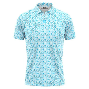 Syndicate Deep Blue Sea Performance Polo - Picture 1 of 4