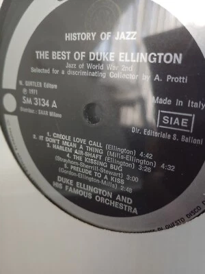 Duke Ellington Best Of.. Jazz Of WW2 Sealed 🤐 Import Vinyl LP  - Image 1 of 4