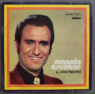 Manolo Escobar "Y...Viva España" Vinyl Record LP — 第 1/4 张图片