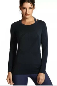 CRZ YOGA Women Athletic Top Long Sleeves Sports Run Shirt Breathable Gym Workout - Picture 1 of 7