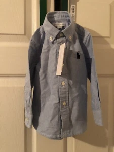 Toddler polo Ralph Lauren button down shirt - Picture 1 of 3