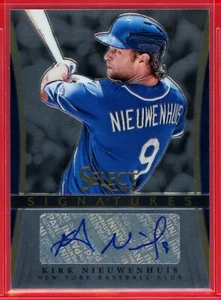 KIRK NIEUWENHUIS 2013 Panini Select Signatures #KN (Mets) - Picture 1 of 2