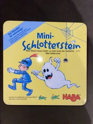 HABA Spiel Mini Schlotterstein 2537 Kinder ab 4 Jahre Reisespiel Blechdose - Bild 1 von 4