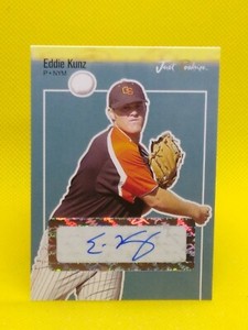 Eddie Kunz 2007 Just Minors Just Rookies AUTOGRAPH #JR-31 New York Mets