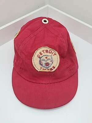 Vintage 1960s MLB Baseball Hat American League Patch Tigers White Sox Indians  - Image 1 of 4