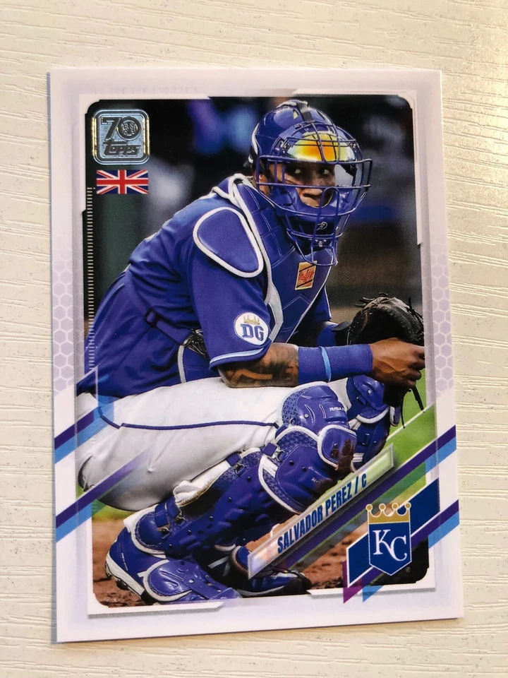2021 Topps UK Edition Salvador Perez Royals 219 - Image 1 of 1