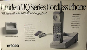 Vintage Uniden XE 361 Telefon Schnurlose Antenne mit Nightline Ladestation - Bild 1 von 6