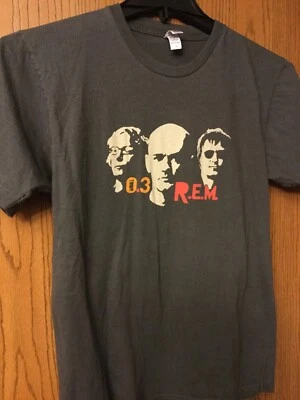 R.E.M.   Camisa Tour 2003 Gris.  M. Foto 1 de 3