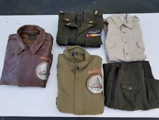 WW2 Atc Tenente Uniforme - A-2 Giacca, Ike A-4 Suit, Camicia E Pantaloni - Detto