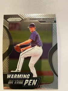 2020 Panini Prizm Forrest Whitley Warming In The Pen #WIP-2 Houston Astros   - Picture 1 of 1