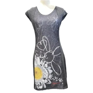 New Desigual Stretch Knit Dress Made in Morocco Size XS - Picture 1 of 14